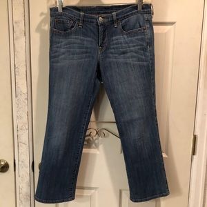 Lucky brand cropped jeans sz 8 x 29